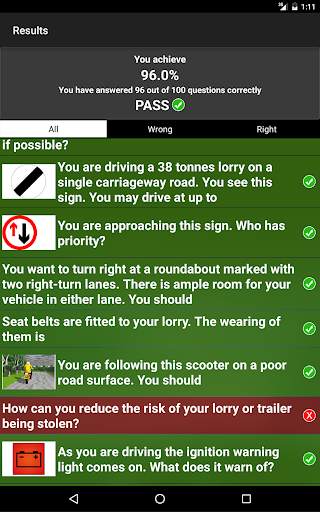 LGV Theory Test UK Free 2021 скриншот 2
