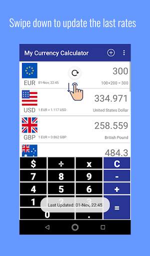 My Currency Calculator screenshot 1