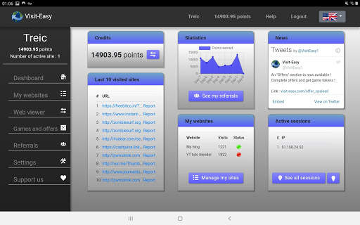 Visit Easy - Promote Your Website screenshot 8