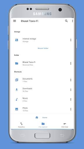 Bharat Trans-Fi : A Secure File Transfer App screenshot 5