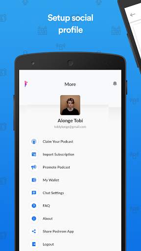 PodRoom : Podcast Social Network screenshot 5
