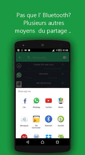 Partage APK Application ( sans internet) screenshot 3