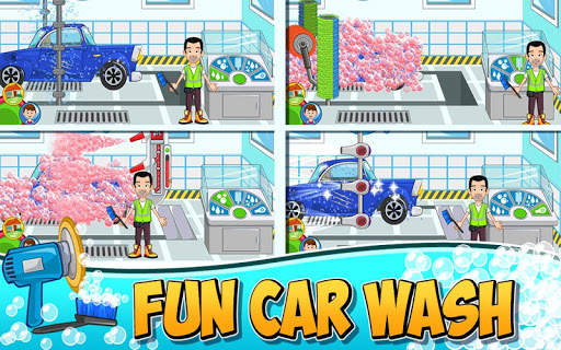 My Town : Car wash fix & drive screenshot 4