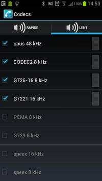 Codec Pack for CSipSimple скриншот 2