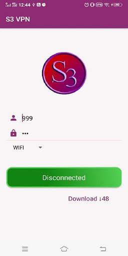 S3VPN screenshot 2