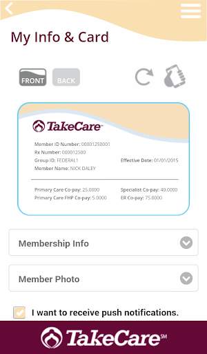 TakeCare app screenshot 8