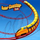 3D Roller Coaster Train icon