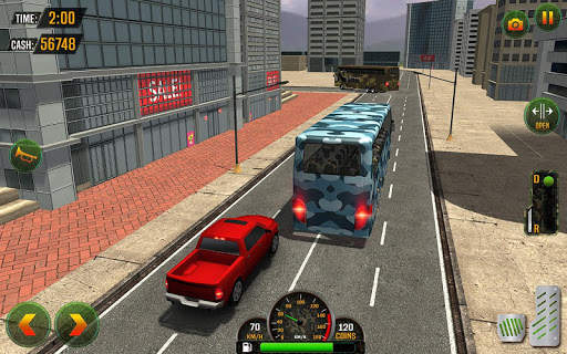 kami bis mengemudi tentara - pasukan transporter screenshot 17