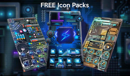 Circuit Board Live Wallpapers screenshot 5