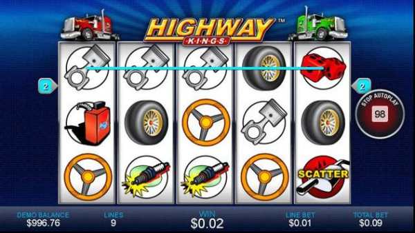 HIGHWAY KINGS(FREE SLOT MACHINE SIMULATOR) screenshot 3