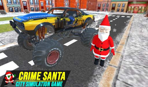 Santa Claus Rope hero Crime City Action Game screenshot 7