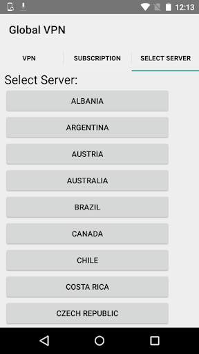 Global VPN with free trial screenshot 2