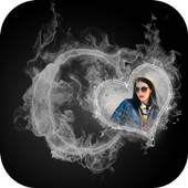 Smoky Text Photo Frame 1.0