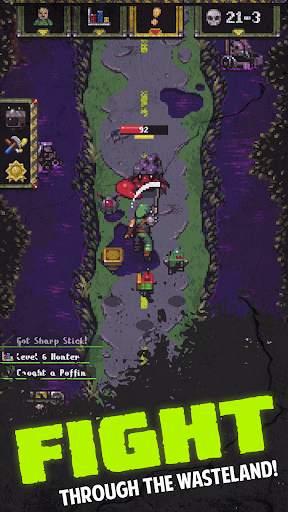 Idle Wasteland: RPG Survival screenshot 4