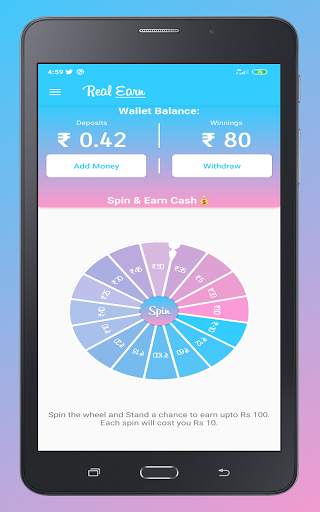 Real Earn - Spin Wheel and Earn स्क्रीनशॉट 10