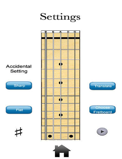 5 String Bass Note Legend screenshot 9