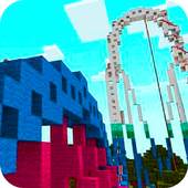 Thorpe Park Minecraft Map 1.0