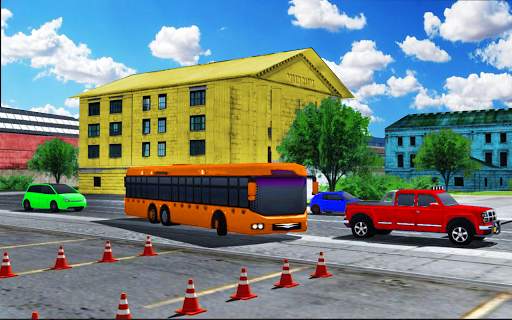Advance Bus Parking Simulator: Driving games 2019 screenshot 5