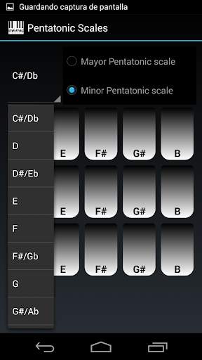 Pentatonic Scales screenshot 3