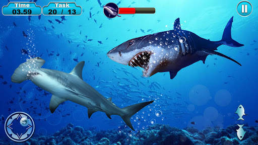 Super Monster Blue Whale Shark Game screenshot 20