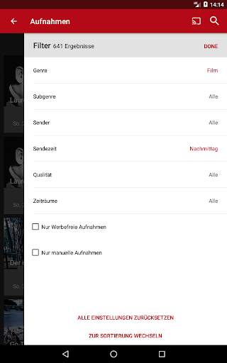 Save.TV – TV Recorder, Fernsehen ohne Werbung screenshot 13