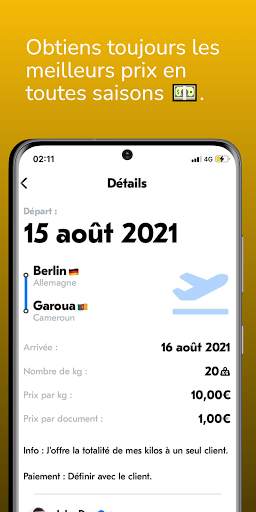 Sendylo - Covalisage, envoi de colis collaboratif screenshot 4