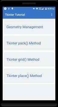 Tkinter Tutorial скриншот 7