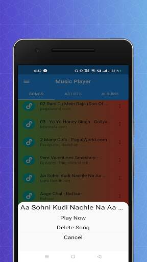 Music Player 2021 - MP3 Player , Audio Player स्क्रीनशॉट 8