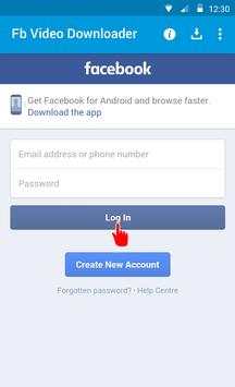 free messages & Video Downloader for Facebook screenshot 1