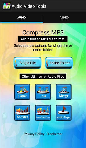 Audio Video Tools screenshot 1
