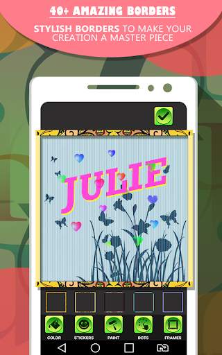 Name Art photo editor screenshot 6
