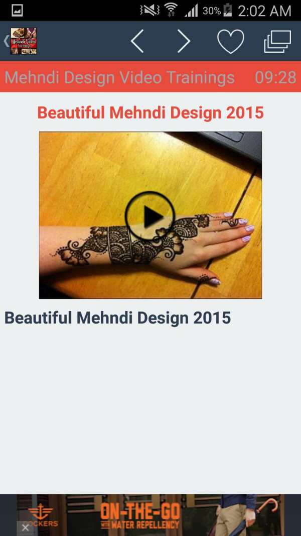 Mehndi Designs Video Trainings screenshot 5