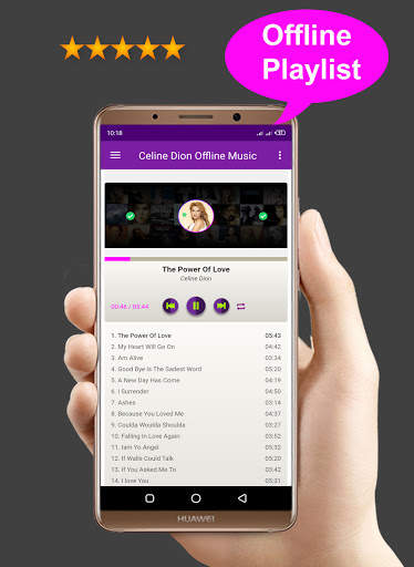 Best Of Celine Dion Offline Music & Lyrics screenshot 2
