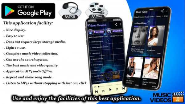 WHITNEY HOUSTON - Offline MP3 & Video Album screenshot 5