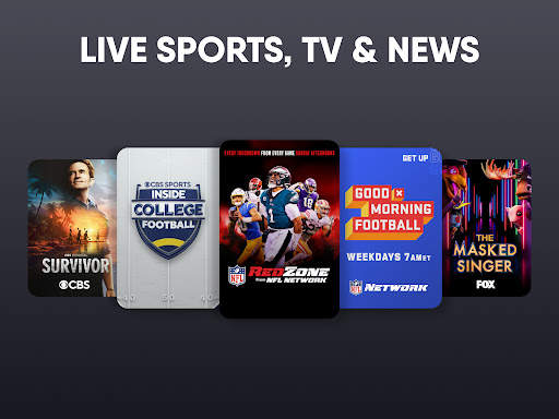 Fubo: Watch Live TV & Sports 13 تصوير الشاشة
