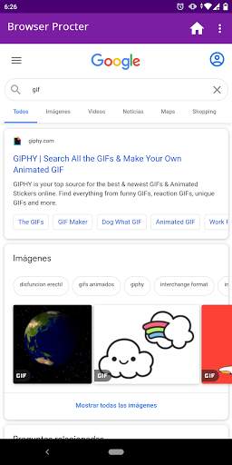 Browser Procter screenshot 2