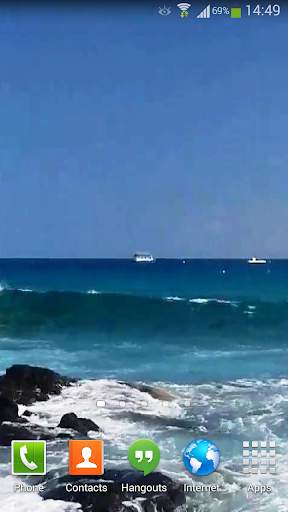 Ocean Waves Live Wallpaper 14 screenshot 4