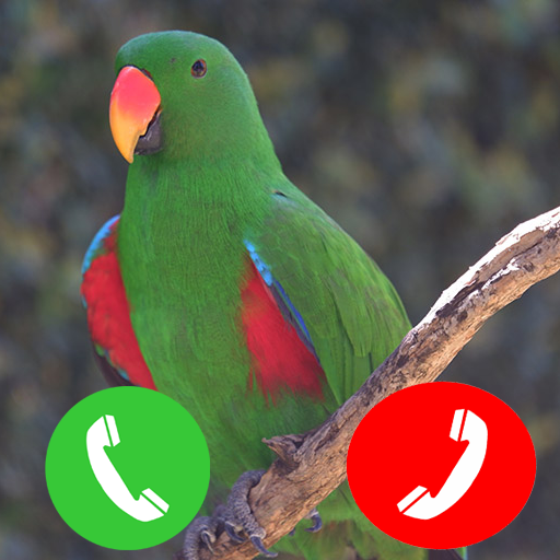 fake incoming call pet game icon