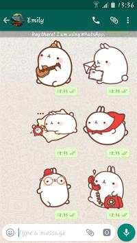 Molang Stickers screenshot 1