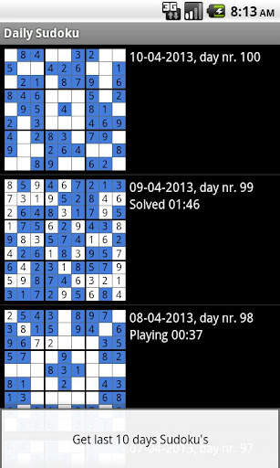 Günlük Sudoku Ücretsiz screenshot 1