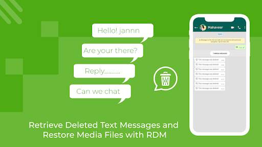 Recover Deleted Messages - Hidden Unseen Chat screenshot 1