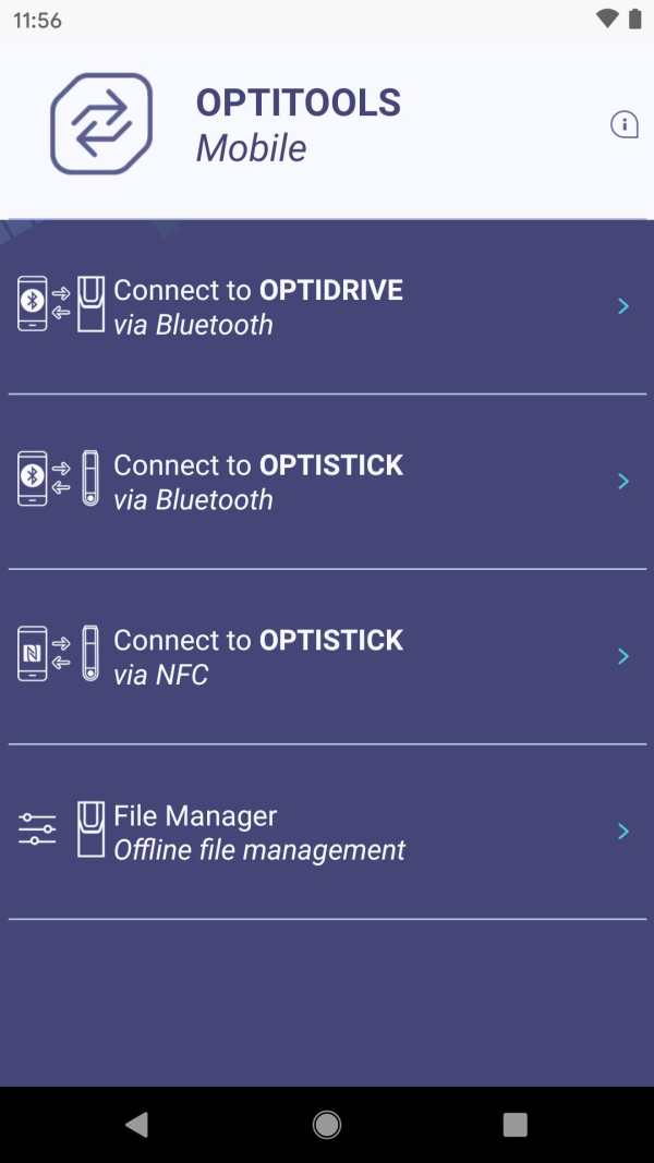 OPTITOOLS Mobile screenshot 1