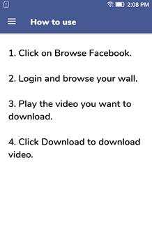 Download Facebook Videos screenshot 3