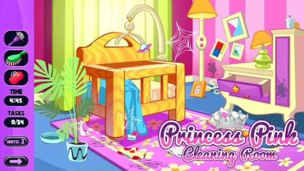 Princess Pink Cleaning Room screenshot 2