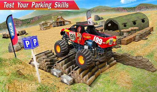 4x4 Prado Offroad Jeep Driving: Parking Games screenshot 6