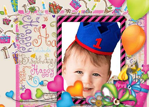 Birthday Wishes  - bday photo frame with name screenshot 6