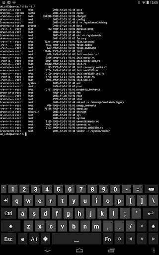 Hacker's Keyboard скриншот 11