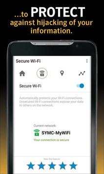 Norton WiFi Security VPN screenshot 2