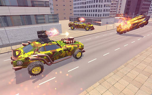 Us Army Futuristic Flying Car War screenshot 5