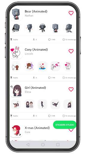 Animated Stickers For WhatsApp - WAStickerApps screenshot 4